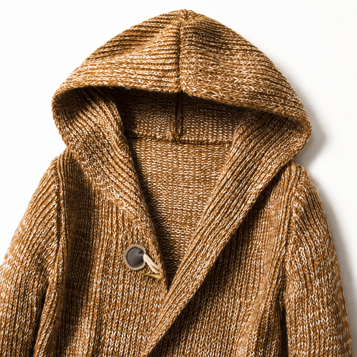 Raevan - Cardigan com capuz de toque suave