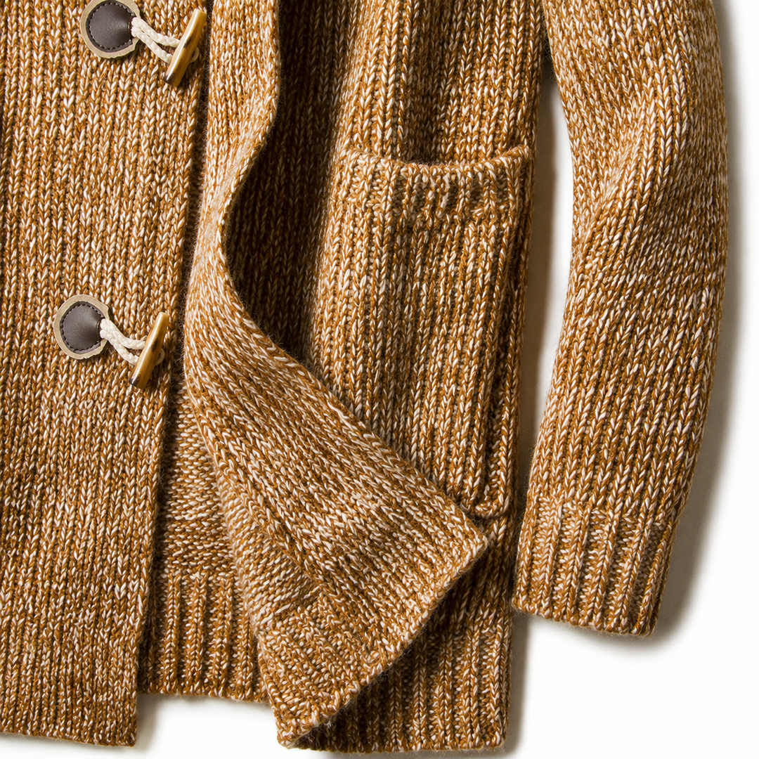 Raevan - Cardigan com capuz de toque suave
