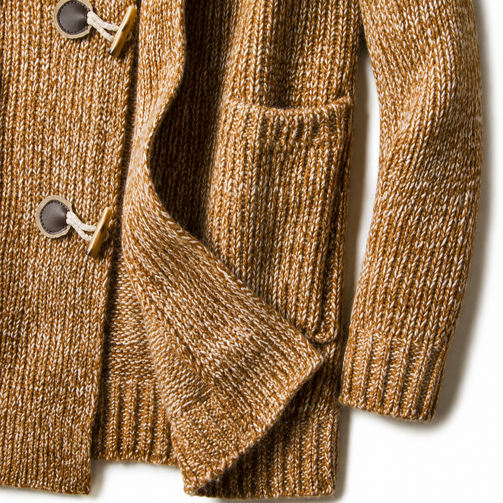 Raevan - Cardigan com capuz de toque suave