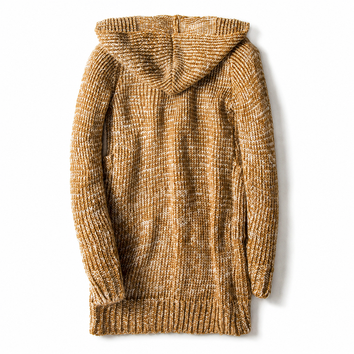 Raevan - Cardigan com capuz de toque suave