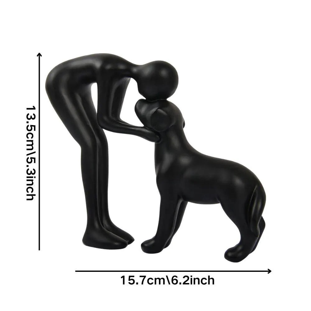 Avaloria - Escultura comovente para amantes de cães