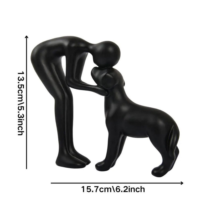 Avaloria - Escultura comovente para amantes de cães