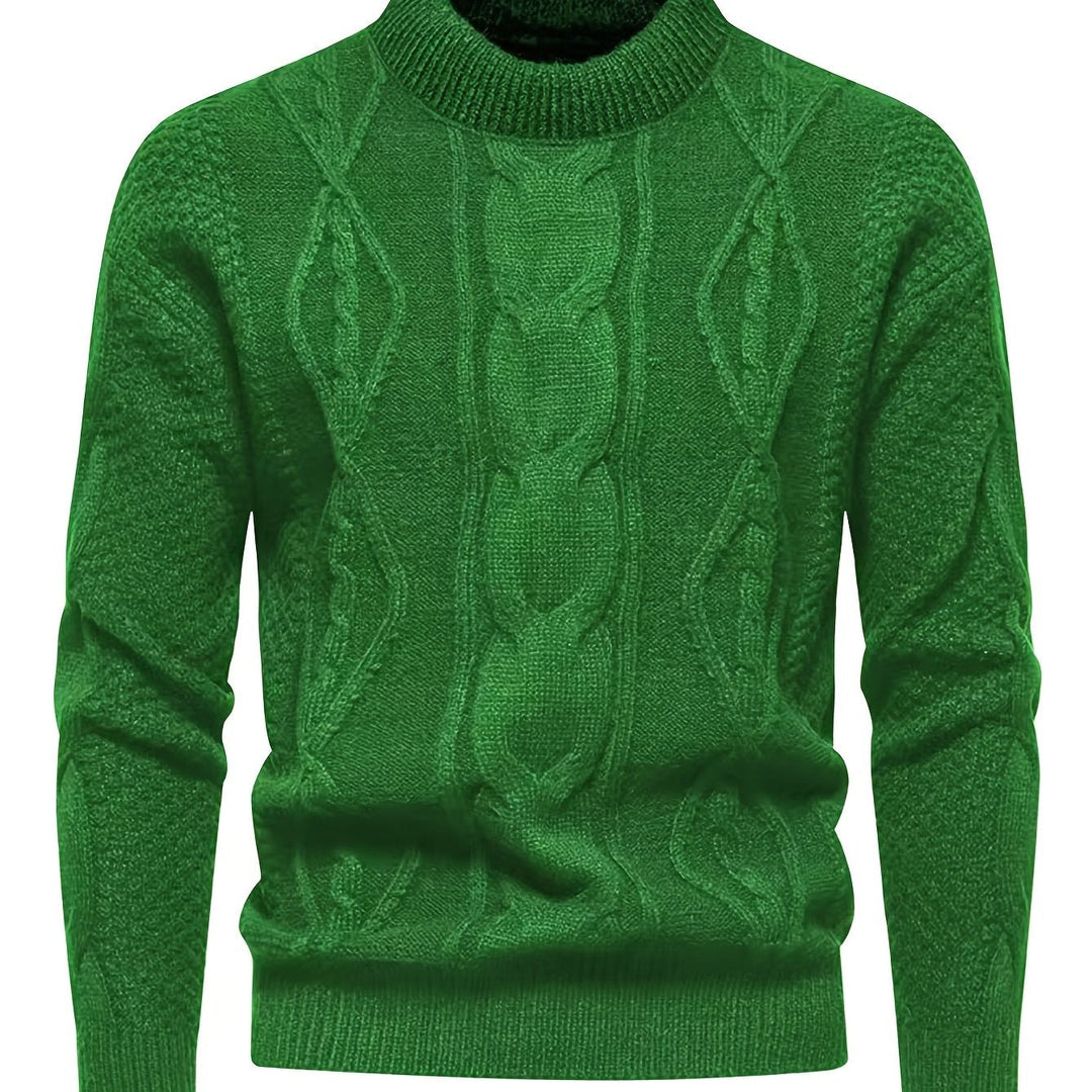Kael - Camisola de gola alta em malha
