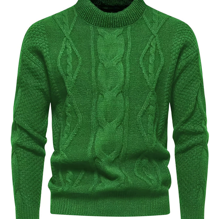 Kael - Camisola de gola alta em malha