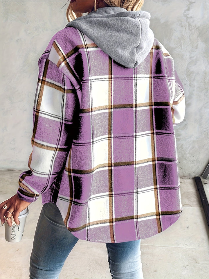 Genevessa - Sobrecamisa com capuz e toque suave