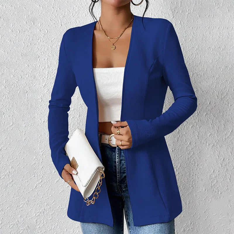 Alivienne - Blazer cintado de um botão
