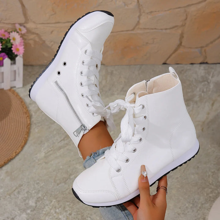 Deloriane - Botins casuais com atacadores