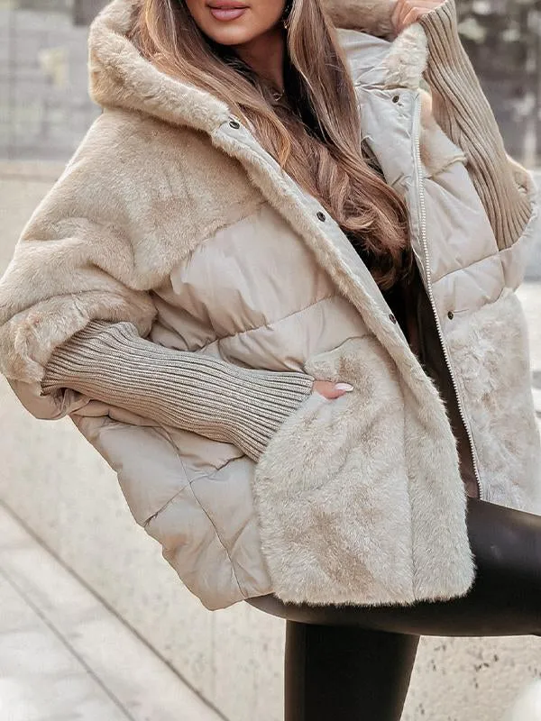 Audra - Casaco acolchoado de inverno com capuz