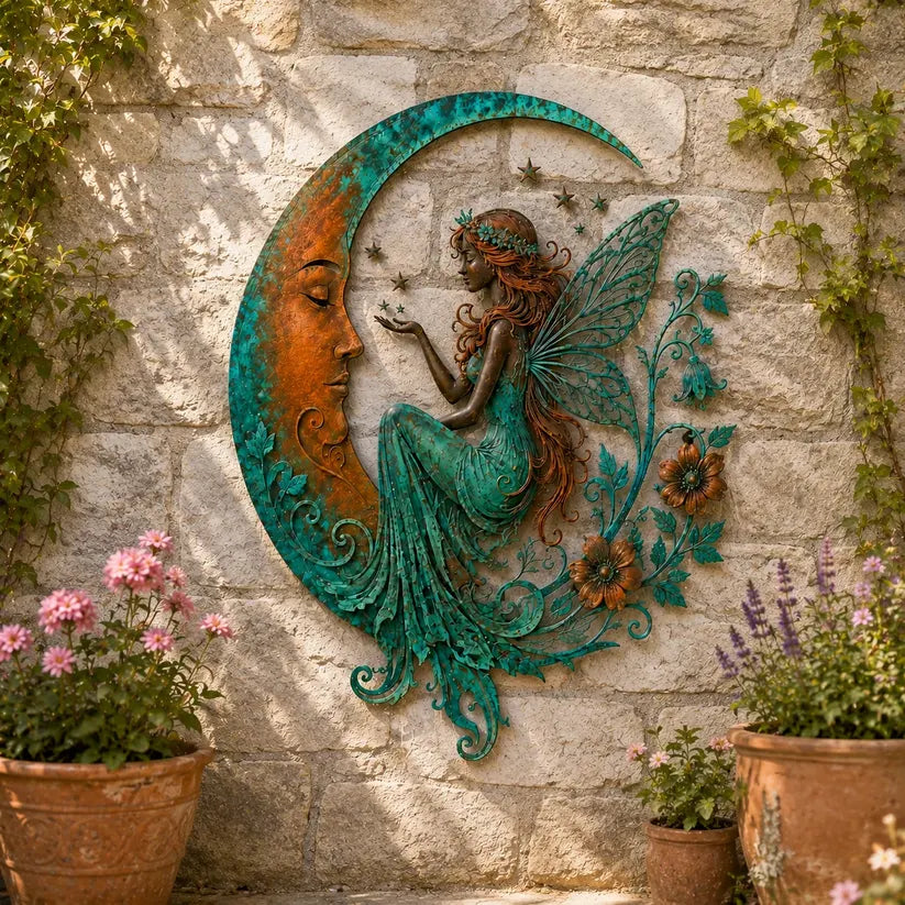 Alisette - Escultura de parede Jardim Celestial