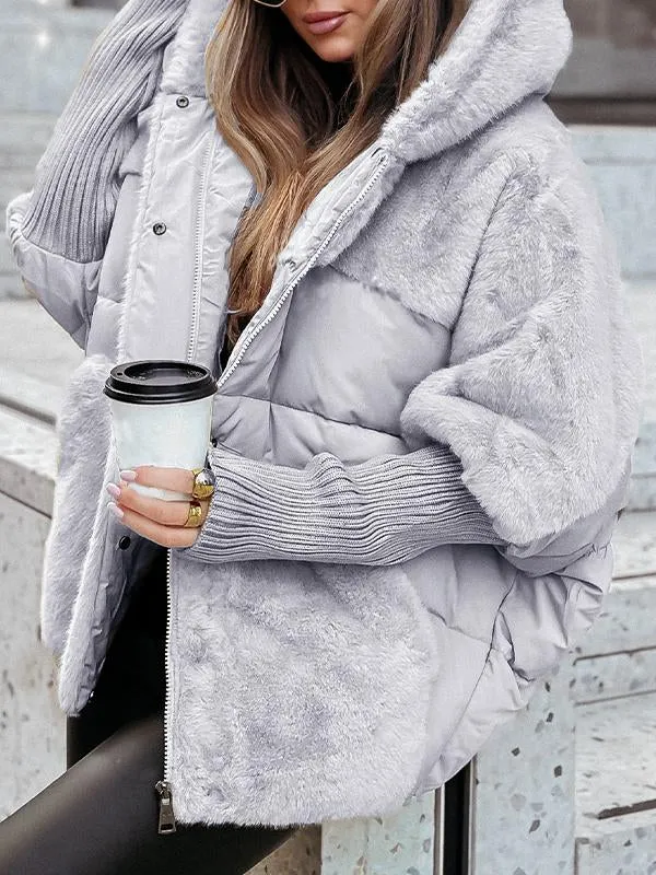Audra - Casaco acolchoado de inverno com capuz