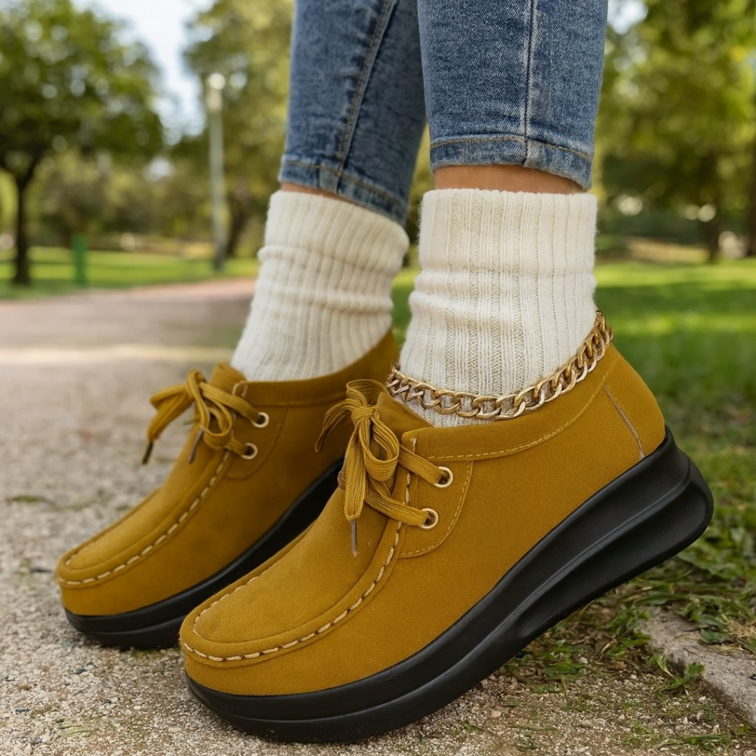 Amorelle - Sapato de conforto ortopédico acolchoado