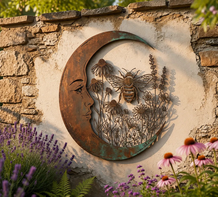 Alisette - Escultura de parede Jardim Celestial
