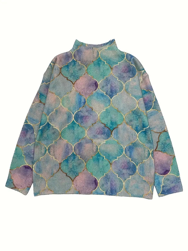 Esmée - Camisola de gola alta com toque suave
