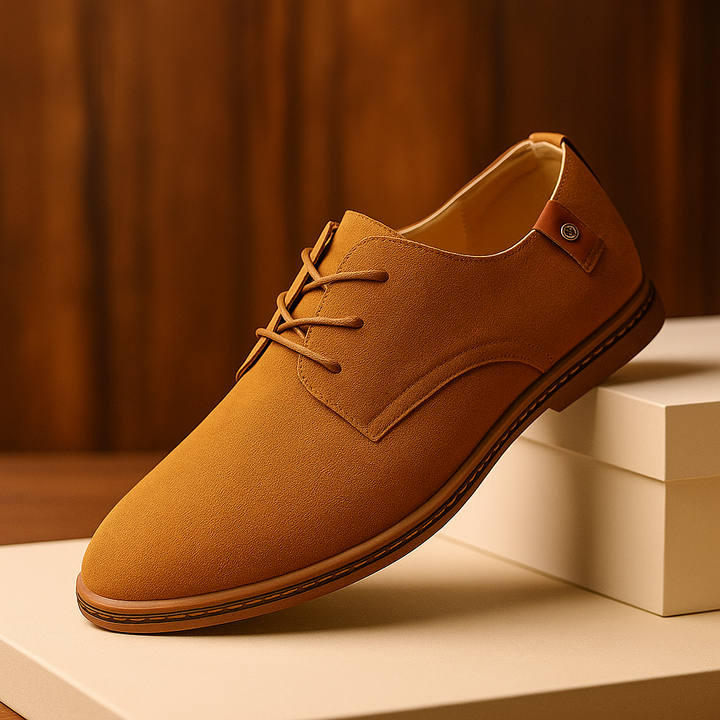 Blaine - Sapatos de atacadores texturizados