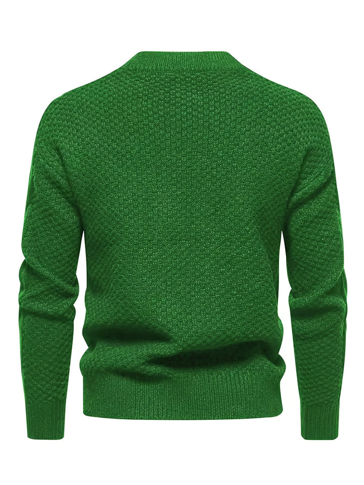 Kael - Camisola de gola alta em malha