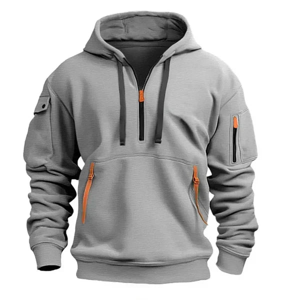 Daevric - Sweatshirt com capuz de toque suave
