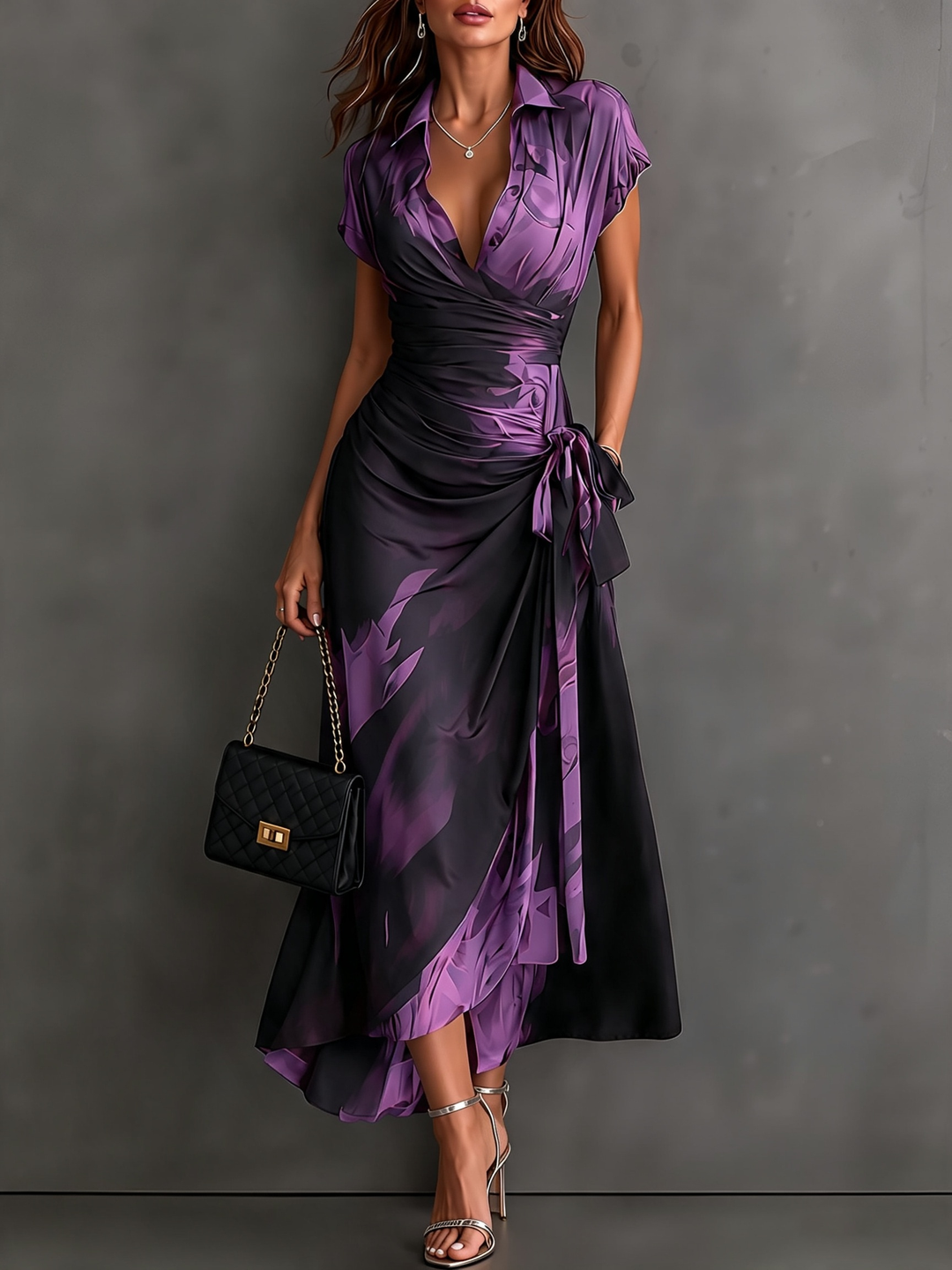 Kaia - Vestido camiseiro de toque suave