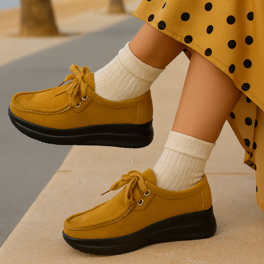 Amorelle - Sapato de conforto ortopédico acolchoado