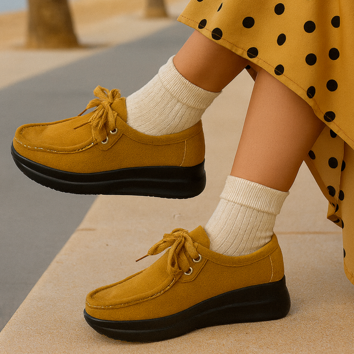 Amorelle - Sapato de conforto ortopédico acolchoado