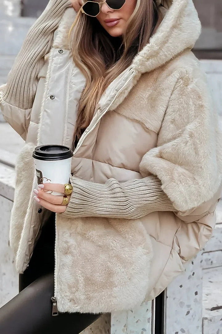 Audra - Casaco acolchoado de inverno com capuz