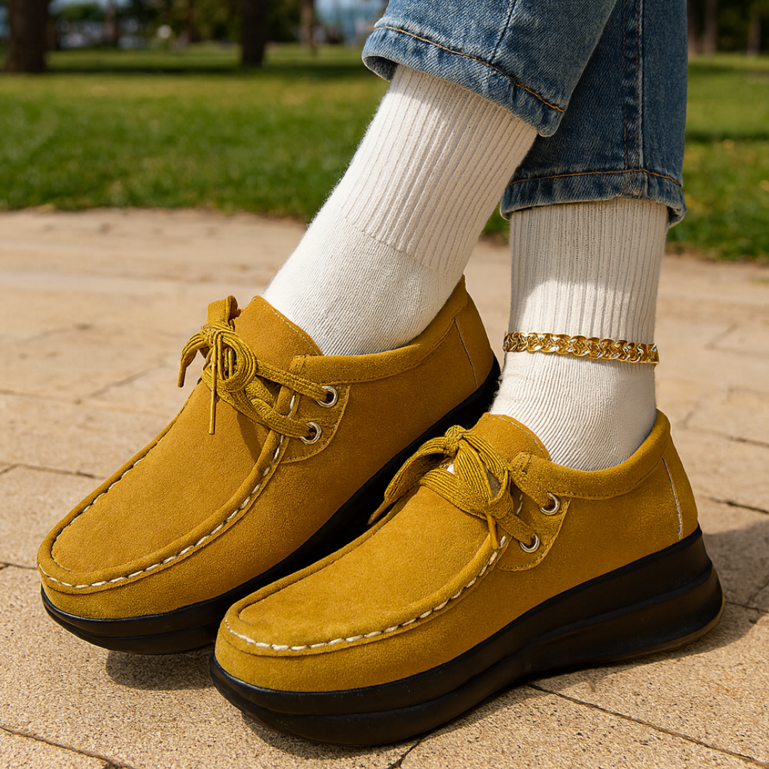 Amorelle - Sapato de conforto ortopédico acolchoado