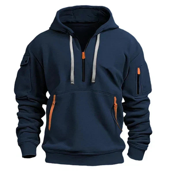 Daevric - Sweatshirt com capuz de toque suave