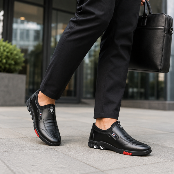 Saevan - Sapatos de Vestir Premium Leves e Antiderrapantes