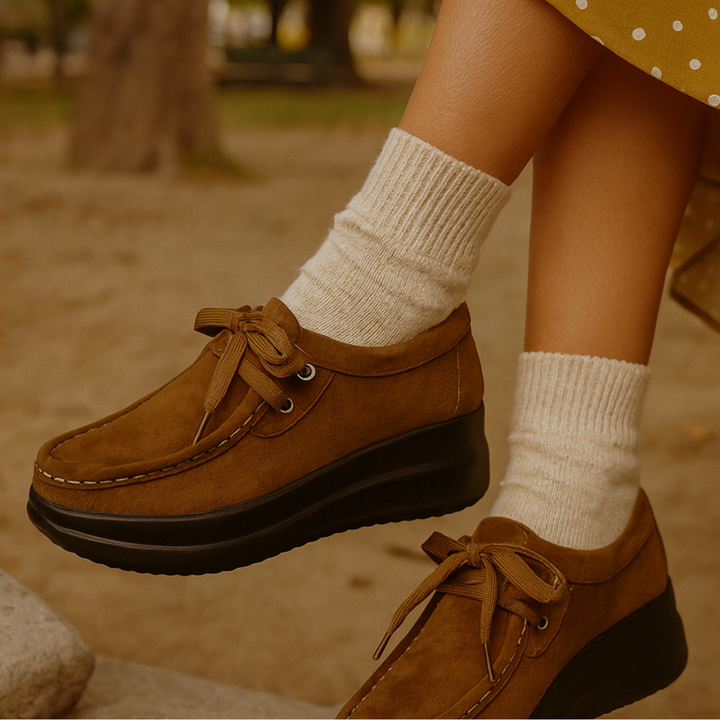 Amorelle - Sapato de conforto ortopédico acolchoado