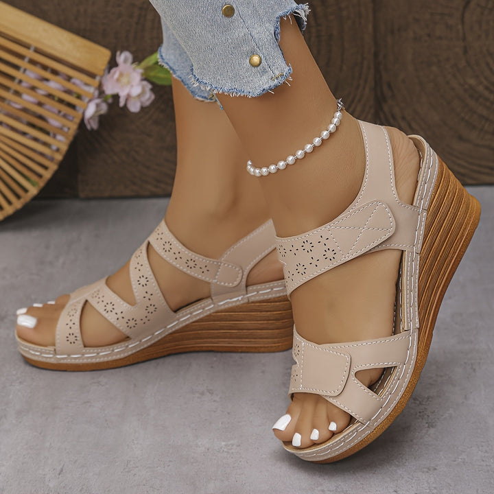 Sarielle - Sandálias de conforto ortopédico