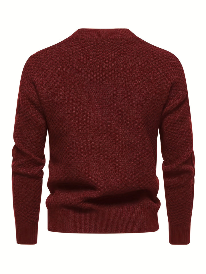 Kael - Camisola de gola alta em malha