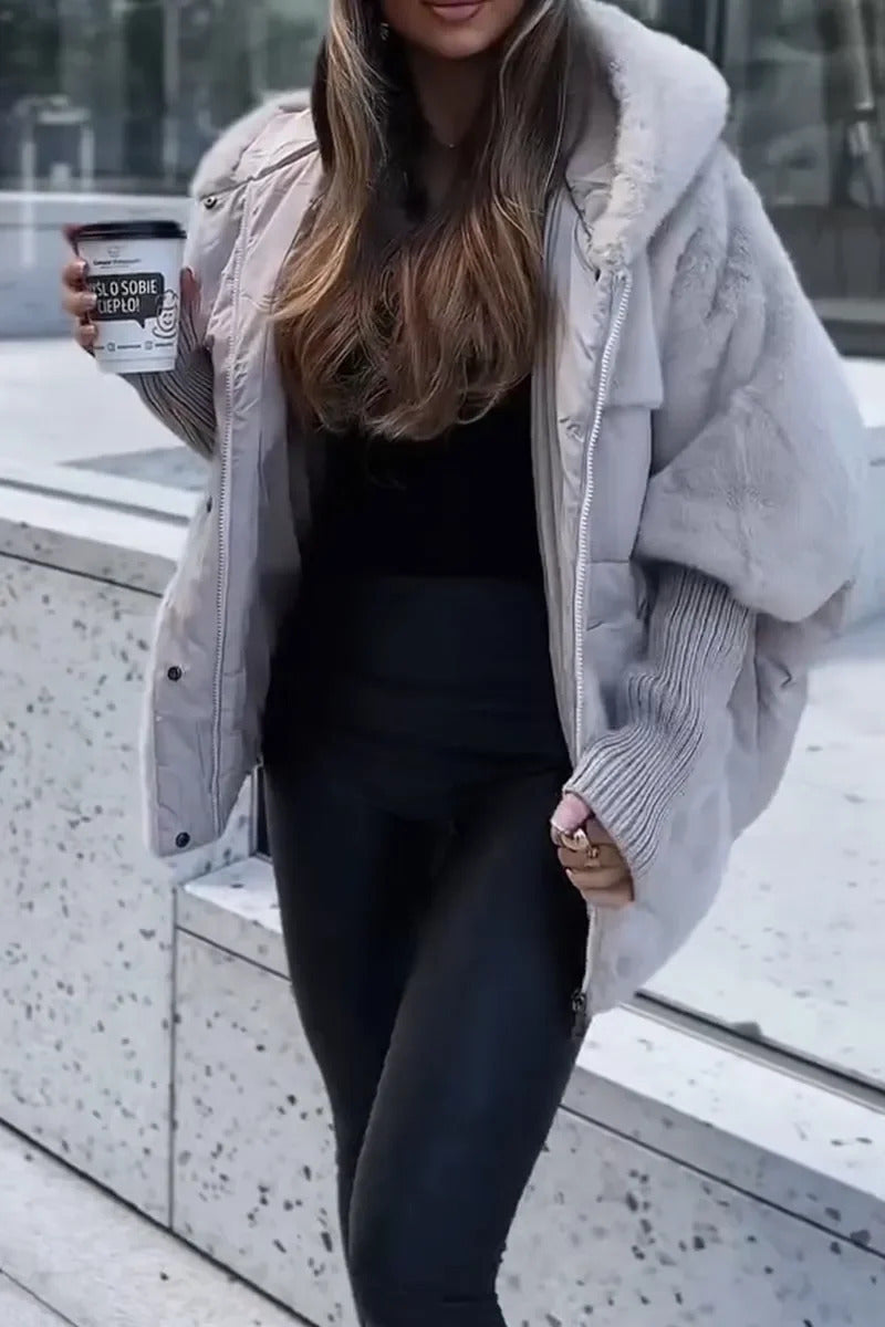Audra - Casaco acolchoado de inverno com capuz