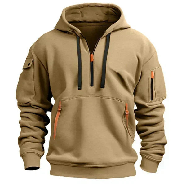 Daevric - Sweatshirt com capuz de toque suave