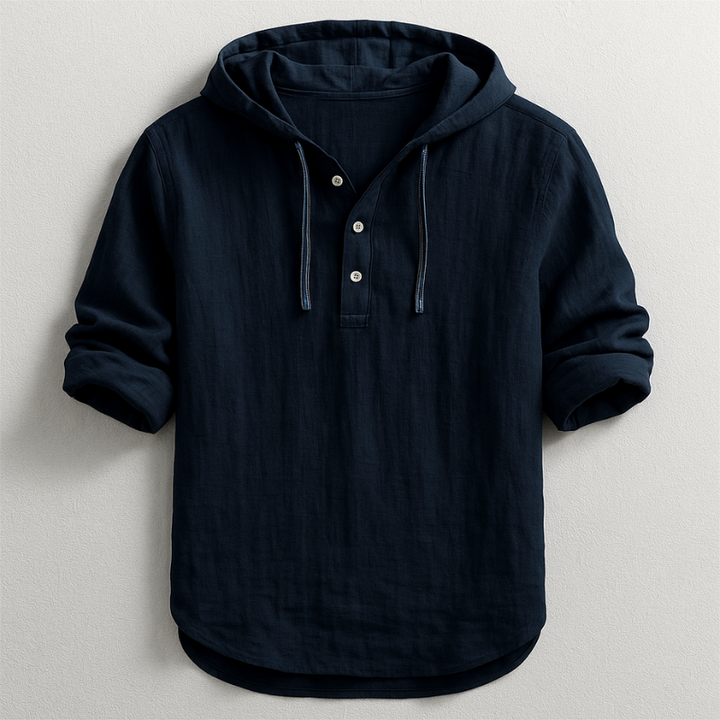 Daelor - Camisa com capuz de toque suave