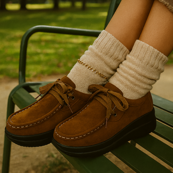 Amorelle - Sapato de conforto ortopédico acolchoado