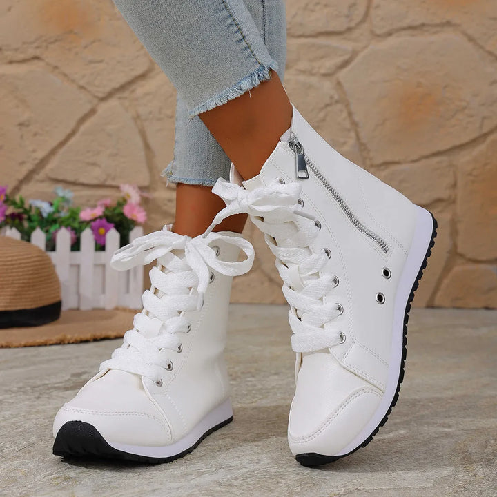 Deloriane - Botins casuais com atacadores