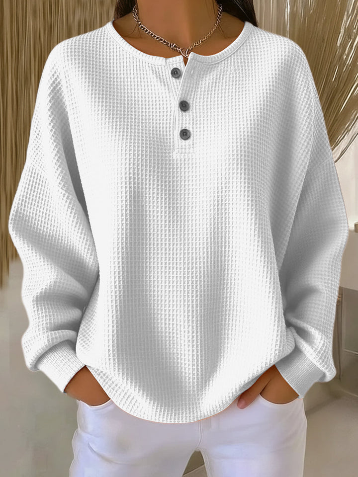 Carabelle - Camisola Henley texturada