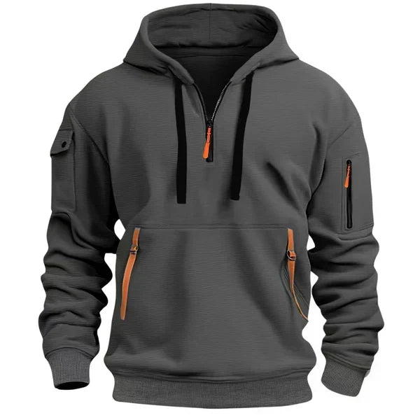 Daevric - Sweatshirt com capuz de toque suave