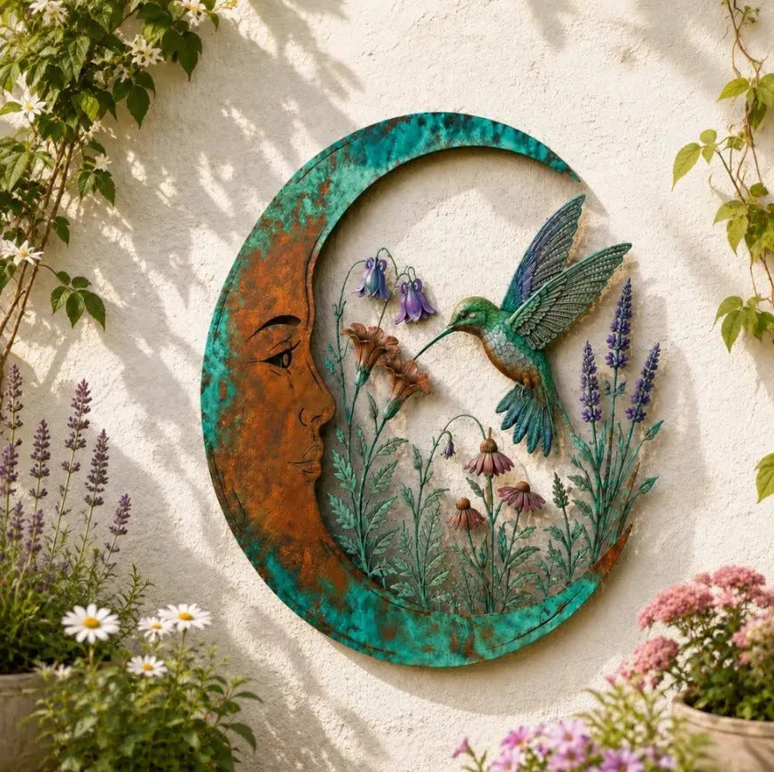 Alisette - Escultura de parede Jardim Celestial