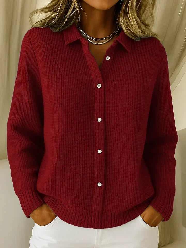 Elisenda - Camisola de malha com toque suave