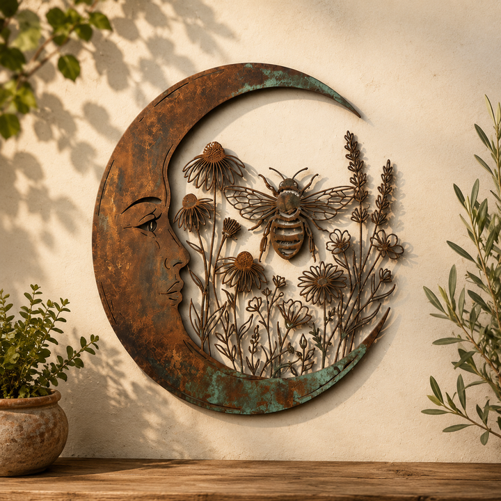 Alisette - Escultura de parede Jardim Celestial