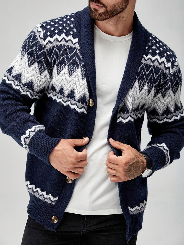 Joren - Blazer em malha texturizada