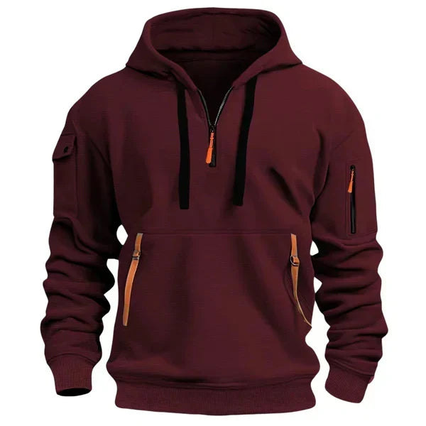 Daevric - Sweatshirt com capuz de toque suave