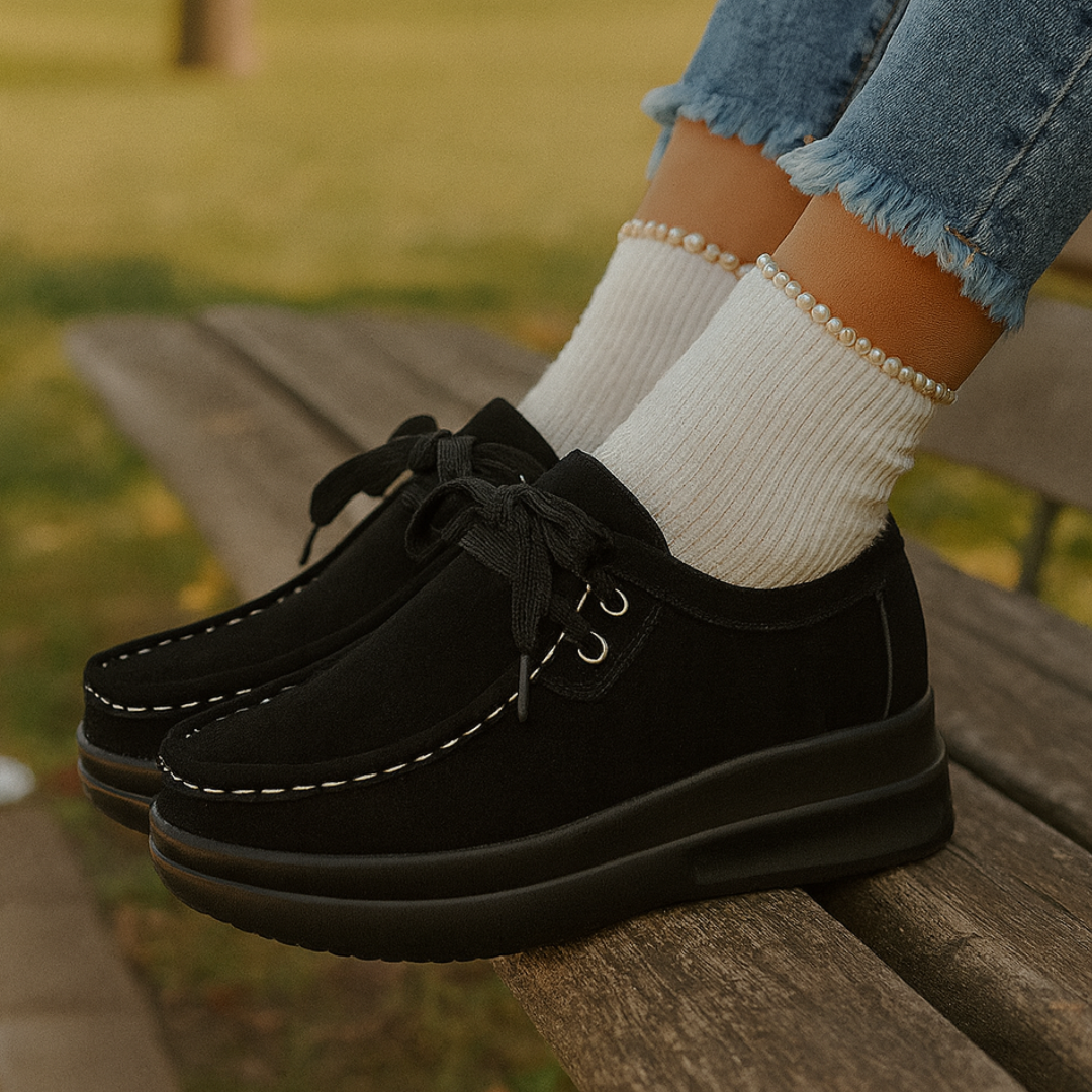 Amorelle - Sapato de conforto ortopédico acolchoado