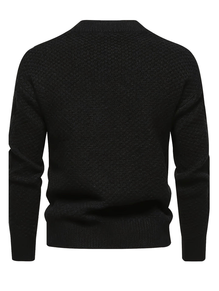 Kael - Camisola de gola alta em malha
