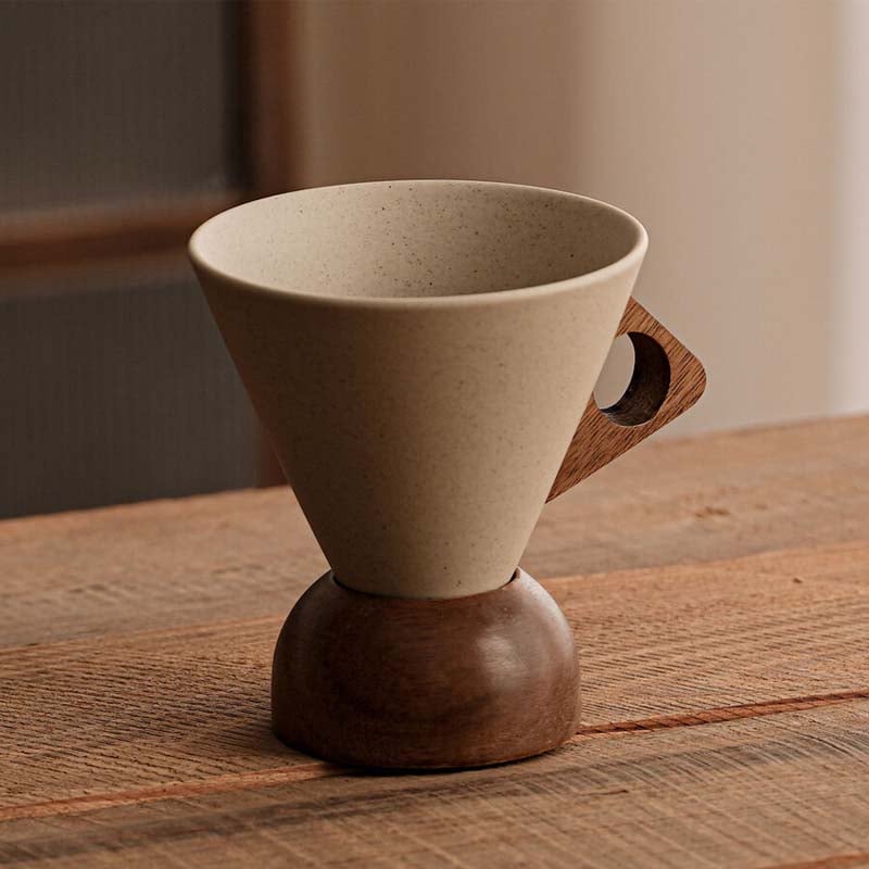 Mabel - Caneca de café cónica premium