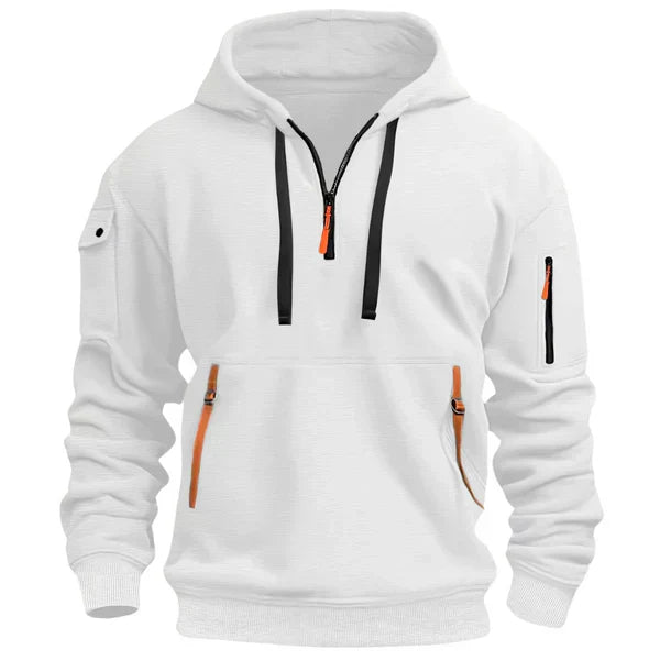 Daevric - Sweatshirt com capuz de toque suave