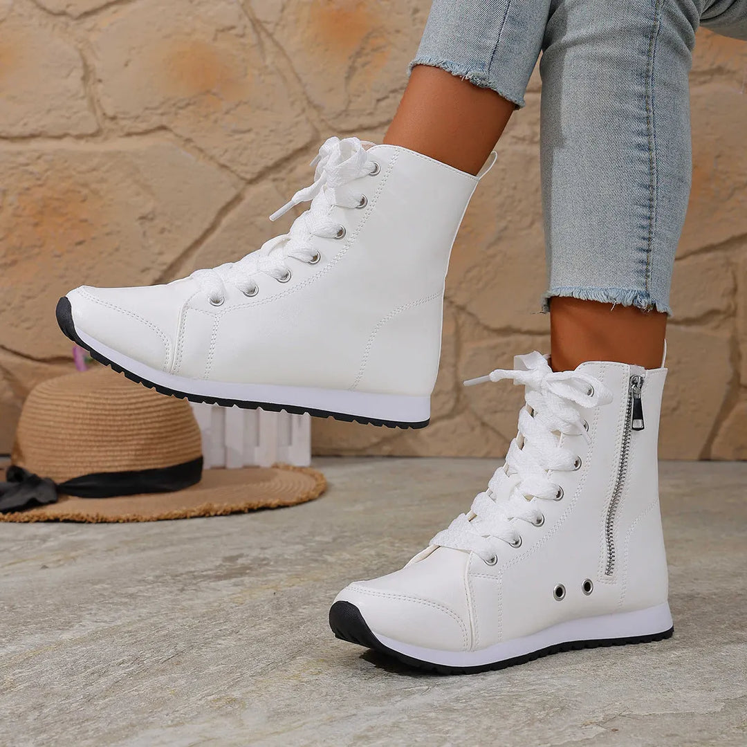 Deloriane - Botins casuais com atacadores