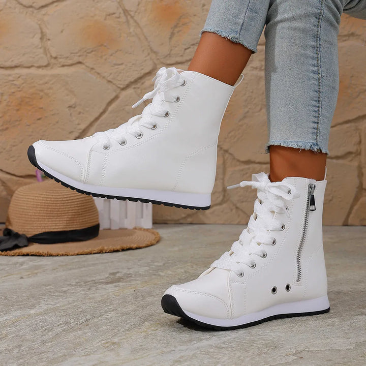 Deloriane - Botins casuais com atacadores