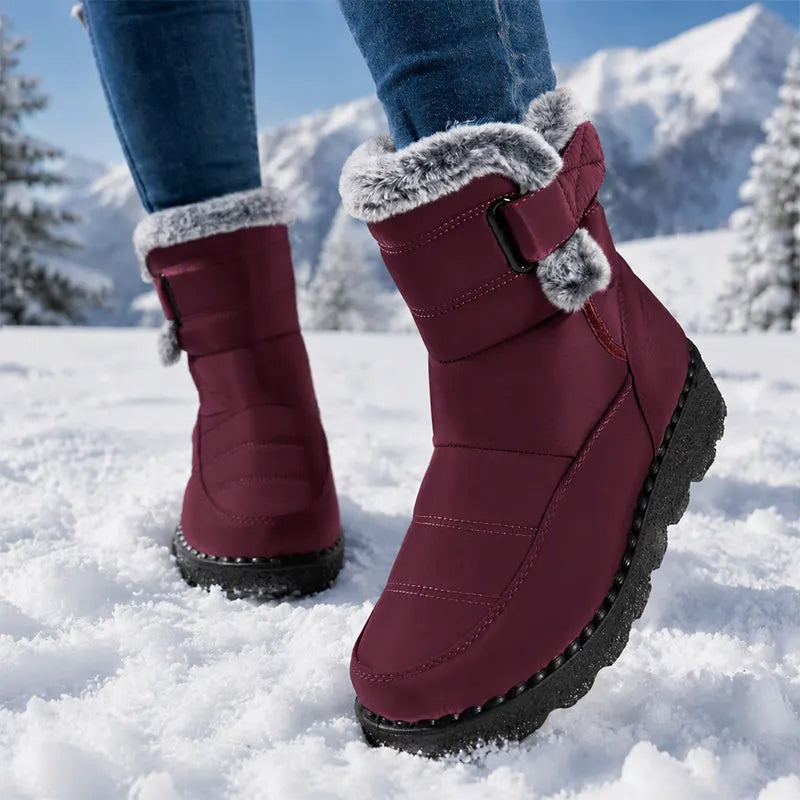 Adina - Botins de inverno com pelo