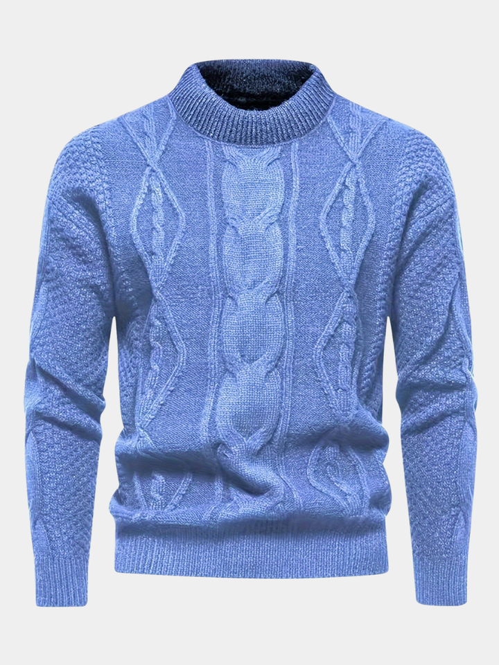 Kael - Camisola de gola alta em malha